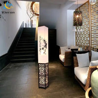 Lampadaire Moderne en Bois Massif LED | Marco Lucetti