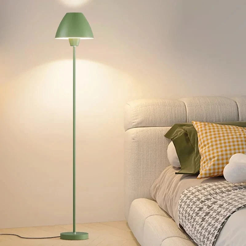 Lampadaire moderne en fer forgé sur pied avancé - Élégance contemporaine | Marco Lucetti