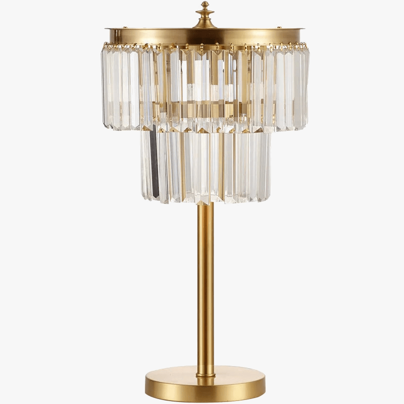 Lampadaire moderne en verre et cuivre pour hôtels et bureaux | Marco Lucetti