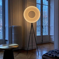 Lampadaire Nordique Créatif en Tissu Plissé | Marco Lucetti
