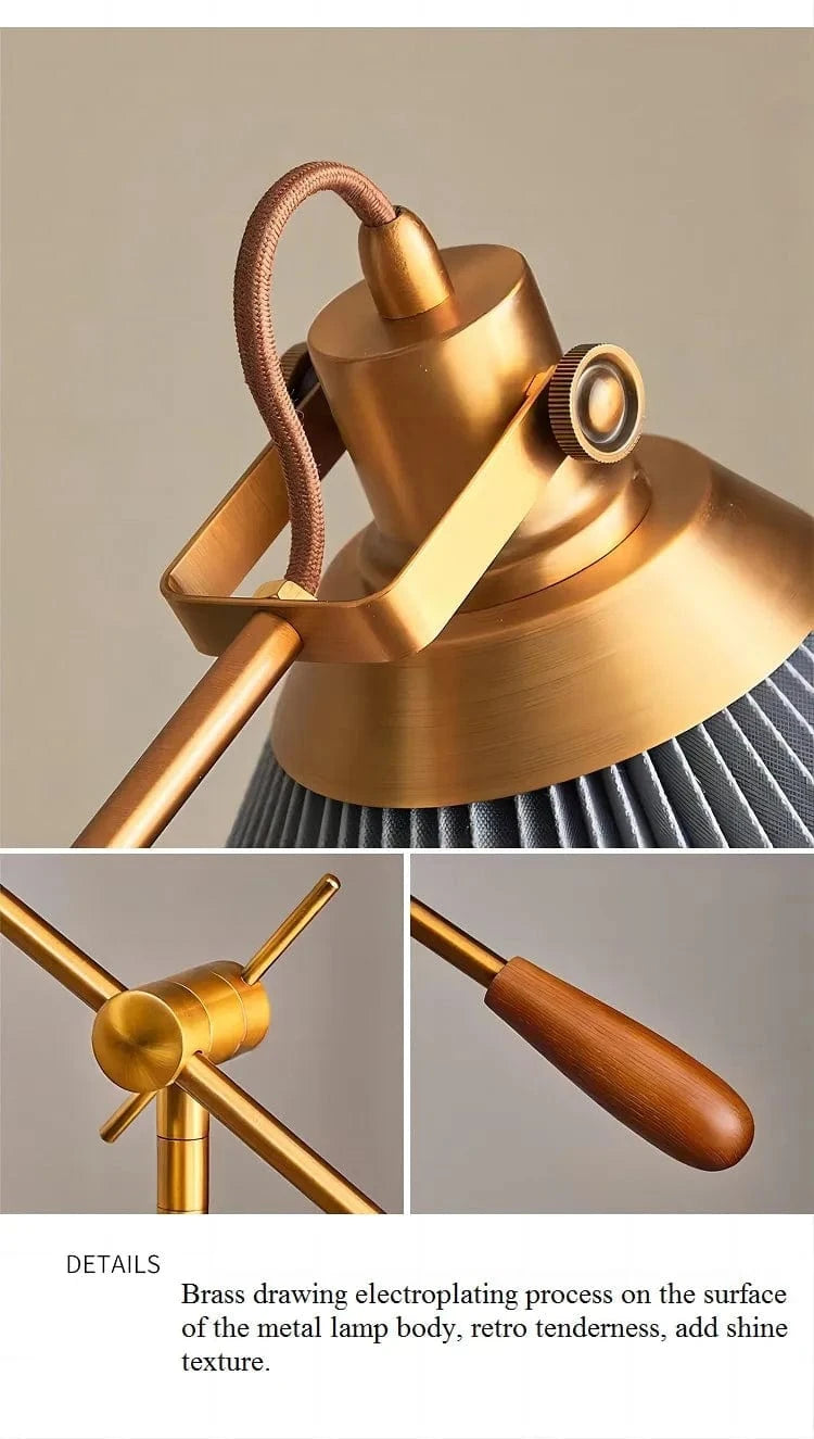 Lampadaire nordique en bois massif de qualité supérieure | Marco Lucetti