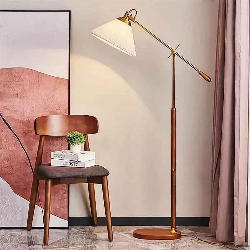 Lampadaire nordique en bois massif de qualité supérieure | Marco Lucetti