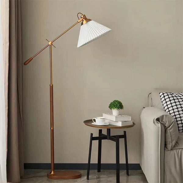 Lampadaire nordique en bois massif de qualité supérieure | Marco Lucetti