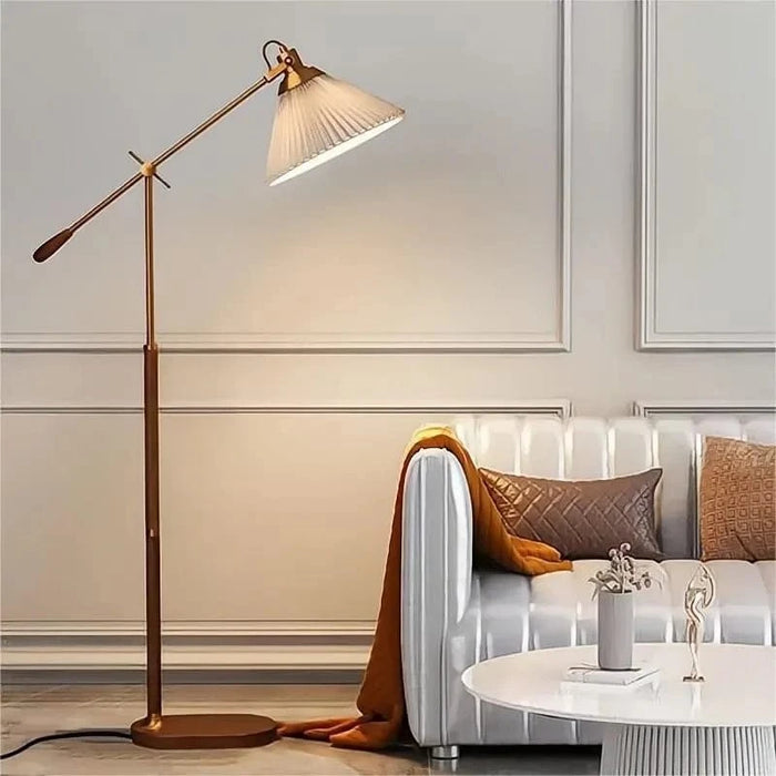 Lampadaire nordique en bois massif de qualité supérieure | Marco Lucetti