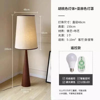 Lampadaire Nordique en Bois Wabi-sabi Japonais | Marco Lucetti CRC