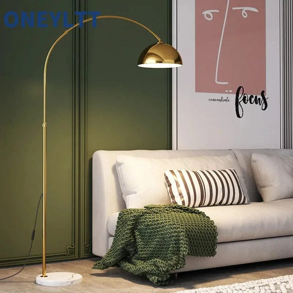 Lampadaire Nordique Moderne Instagram - Décoration Luxueuse en Marbre | Marco Lucetti