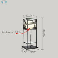 Lampadaire Nordique Moderne pour Étude, Salon et Chambre | Marco Lucetti Noir 1 têtes