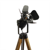 Lampadaire Projectorwood sur Pied | Marco Lucetti Black NoBulb EU Plug
