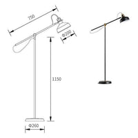 Lampadaire Retro ajustable | Marco Lucetti