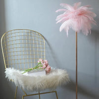 Lampadaire Romantique Plume - Art Déco - Gradation 3 Températures | Marco Lucetti