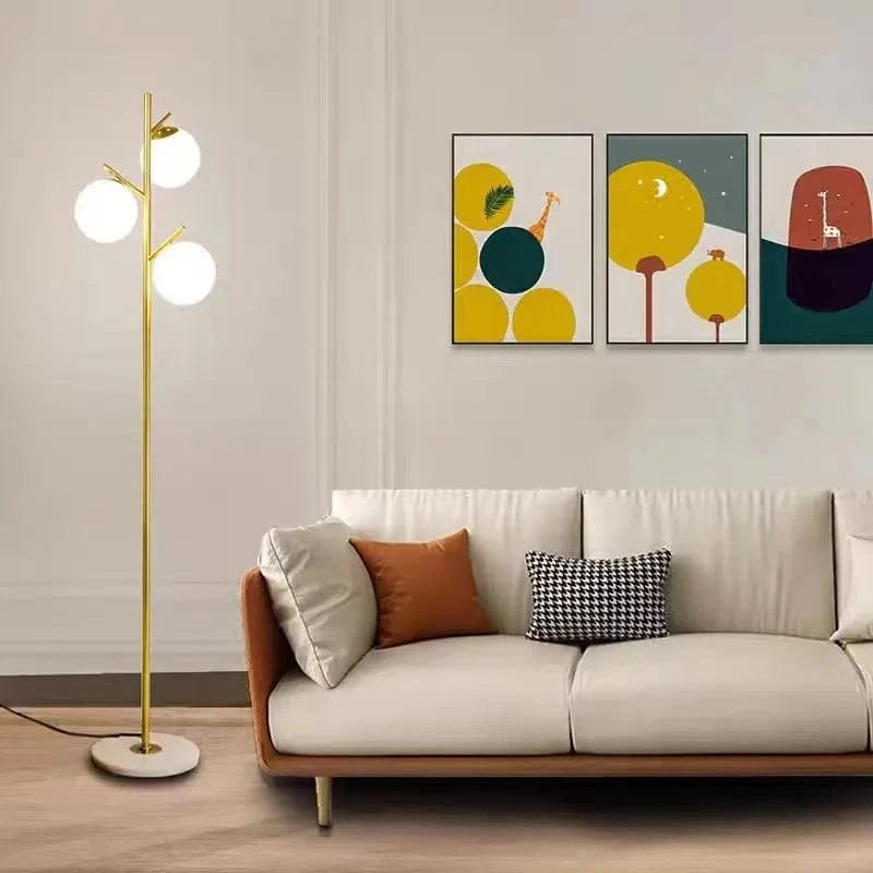 Lampadaire Rond LED Minimaliste E27 | Marco Lucetti