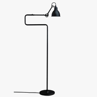 Lampadaire rotatif à bras long en métal pour lecture et bureau - éclairage premium | Marco Lucetti