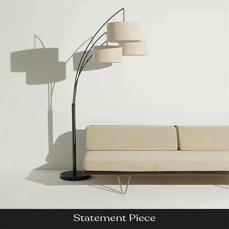 Lampadaire Rotatif Minimaliste LED - Style Américain | Marco Lucetti