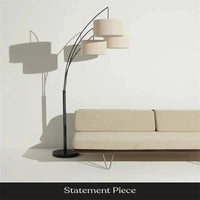 Lampadaire Rotatif Minimaliste LED - Style Américain | Marco Lucetti