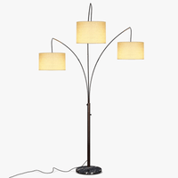 Lampadaire Rotatif Minimaliste LED - Style Américain | Marco Lucetti