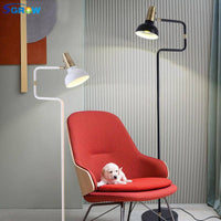 Lampadaire Sgrow avec base en marbre et lampe ajustable | Marco Lucetti