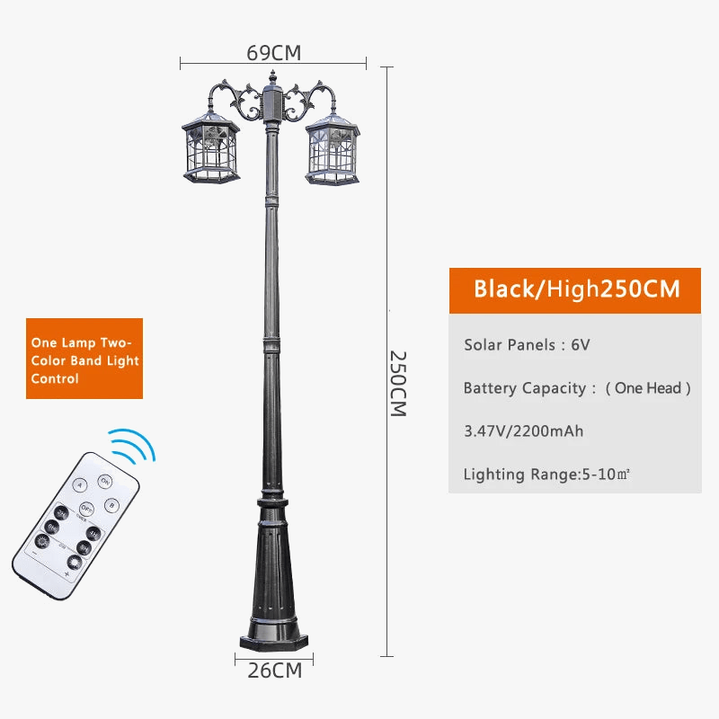 Lampadaire Solaire Européen™ | Marco Lucetti