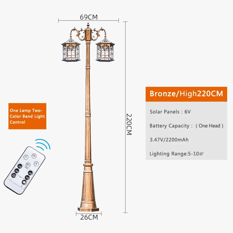Lampadaire Solaire Européen™ | Marco Lucetti