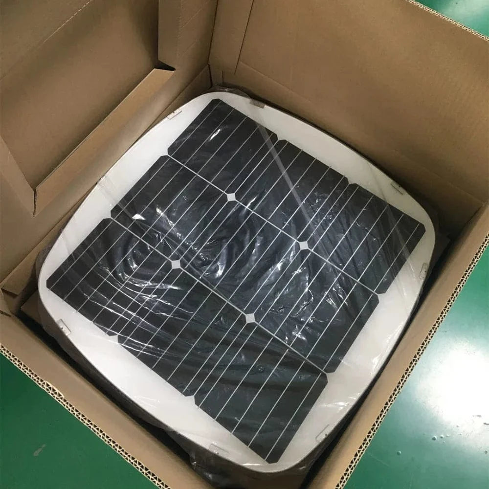 Lampadaire solaire extérieur 360° avec capteur crépuscule-aube | Marco Lucetti 6000K-6500K