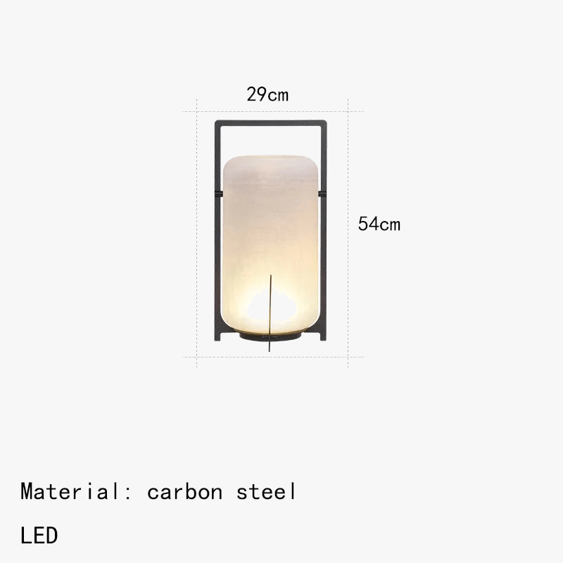 Lampadaire Solaire Moderne en Acrylique - Pour Intérieur et Extérieur - Design Innovant | Marco Lucetti