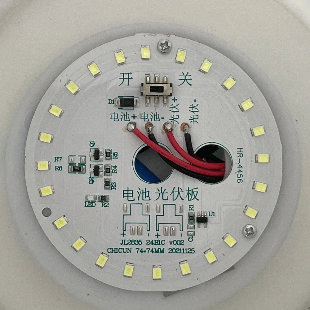 Lampadaire solaire Premium à 24 LED en acier inoxydable | Marco Lucetti