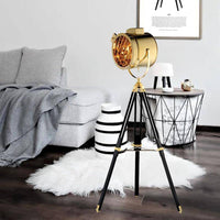 Lampadaire Studio Chrome Tripode | Marco Lucetti