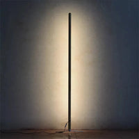 Lampadaire sur pied en bois à LED - Collection Lumière Naturelle | Marco Lucetti