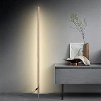 Lampadaire sur pied en bois à LED - Collection Lumière Naturelle | Marco Lucetti