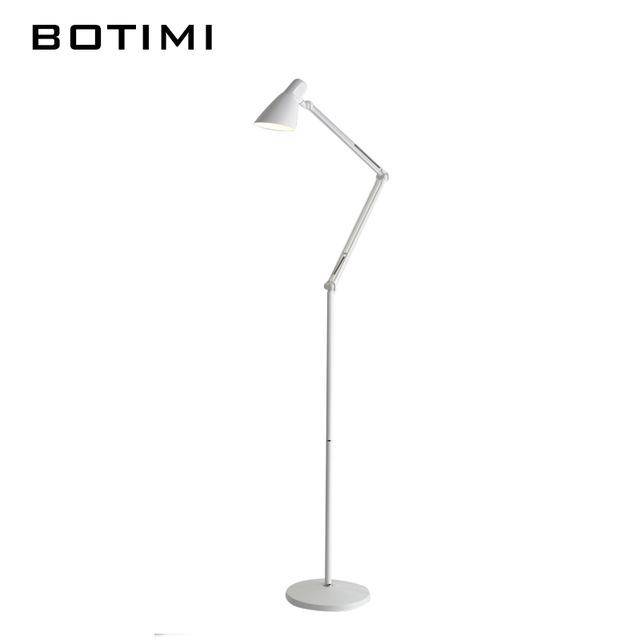 Lampadaire sur pied orientable BOTIMI. | Marco Lucetti Blanc