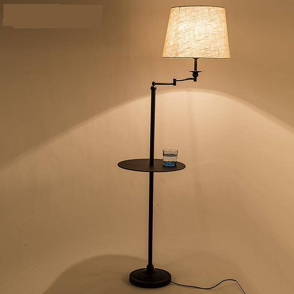 Lampadaire Table et Abat-jour en Tissu | Marco Lucetti