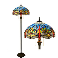 Lampadaire Tiffany Vitrail Coloré | Marco Lucetti