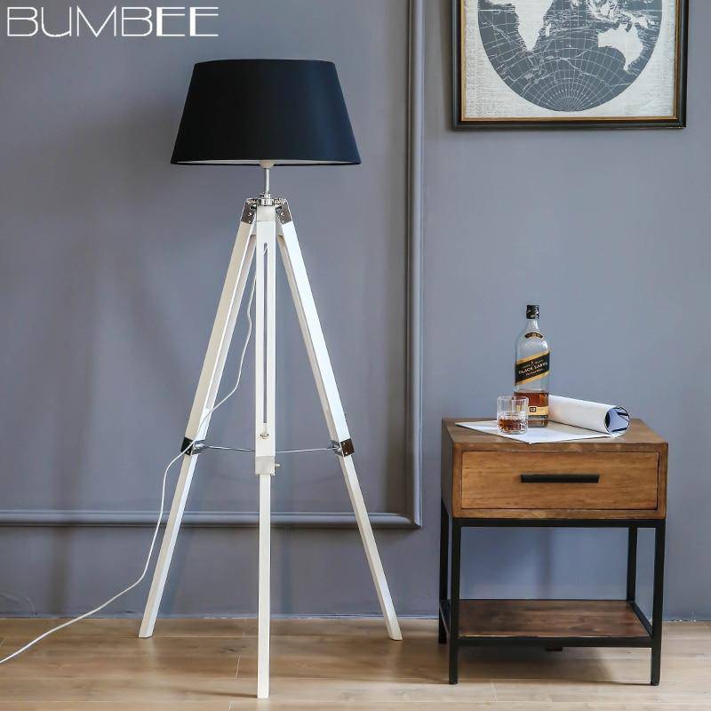 Lampadaire trépied ajustable American Chic | Marco Lucetti