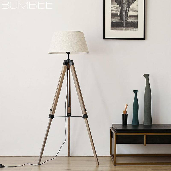 Lampadaire trépied ajustable American Chic | Marco Lucetti