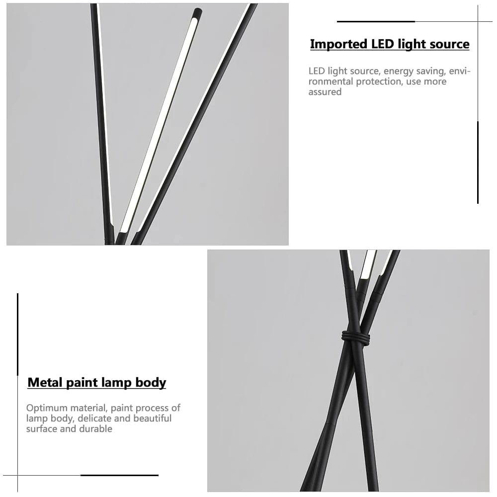 Lampadaire Trépied LED Nordica. | Marco Lucetti