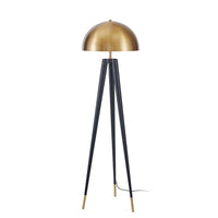 Lampadaire Triple Pied Doré Brillant | Marco Lucetti Lampadaire