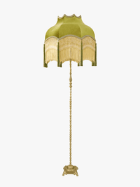 Lampadaire Vintage Cuivre Français d'Angle LED | Marco Lucetti