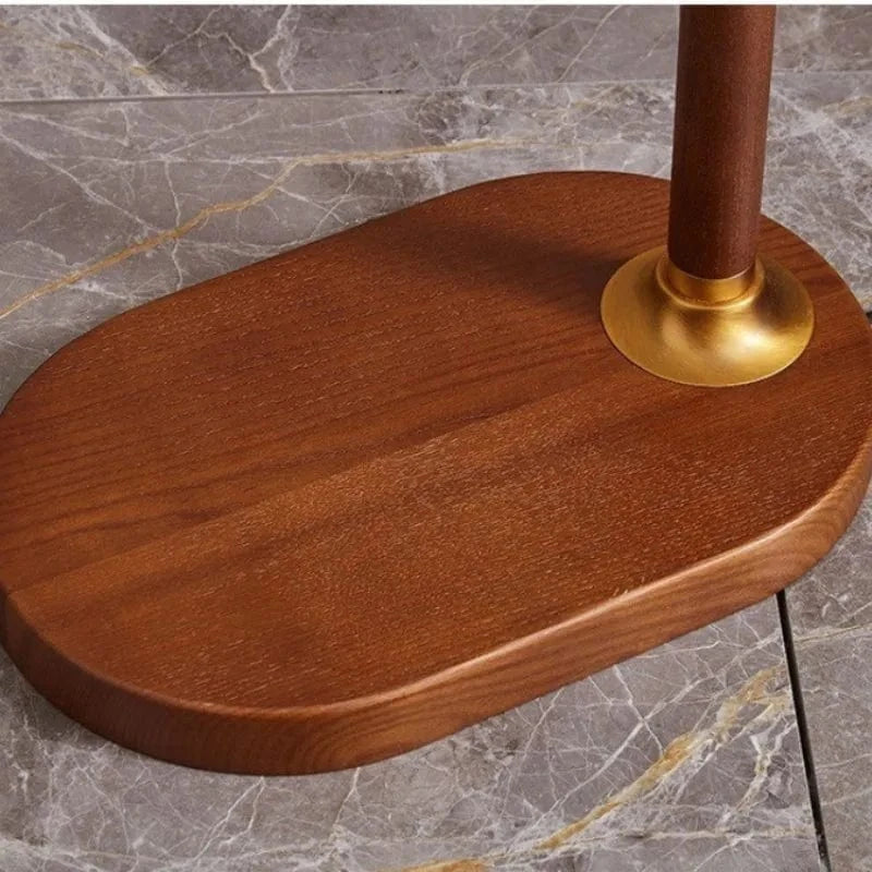 Lampadaire Vintage Luxe Premium en Tissu Plissé | Marco Lucetti