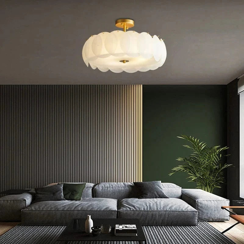 Lampara - Plafonnier en verre dépoli pour une décoration lumineuse | Marco Lucetti