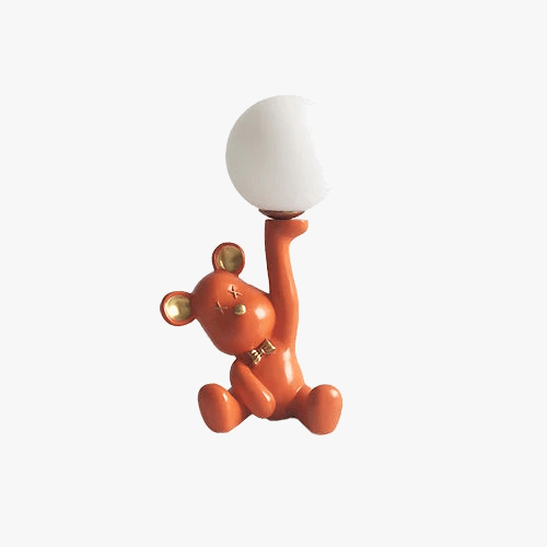 Lampe 3D Ours Dessin Animé pour Enfants - Idée Cadeau d'Anniversaire | Marco Lucetti
