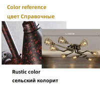 Lampe à eau rétro américaine. | Marco Lucetti 8 têtes Rustique
