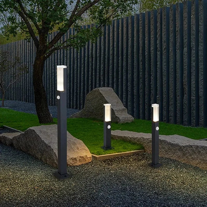 Lampe à gazon extérieur à capteur de mouvement 10W LED - Illuminez votre paysage avec style | Marco Lucetti