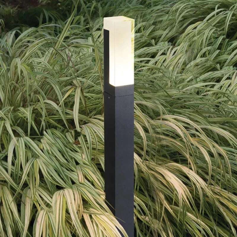 Lampe à gazon moderne en aluminium IP54 | Marco Lucetti