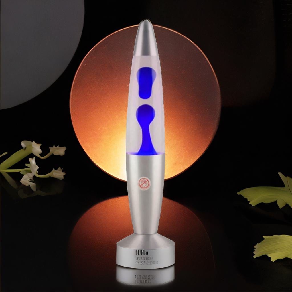 Lampe à lave - Volcania | Marco Lucetti Bleu