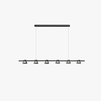 Lampe à LED design nordique pour salon moderne minimaliste noir | Marco Lucetti