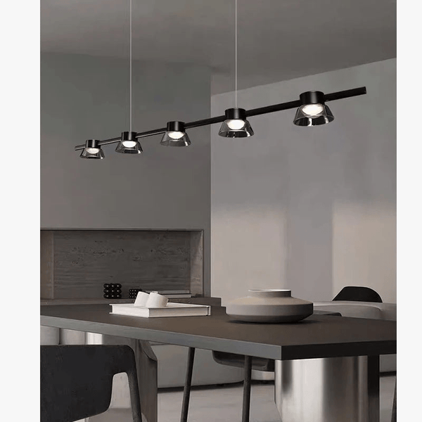 Lampe à LED design nordique pour salon moderne minimaliste noir | Marco Lucetti