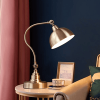 Lampe à LED dorée "Punk Rustique" | Marco Lucetti