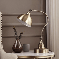 Lampe à LED dorée "Punk Rustique" | Marco Lucetti