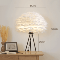 Lampe à plumes Father. | Marco Lucetti