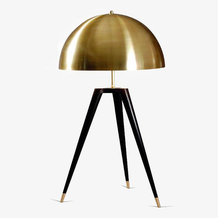 Lampe de table design en bronze