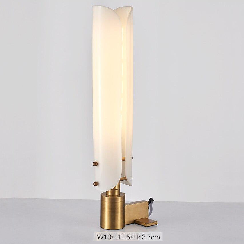 Lampe à poser Tinella en acier haut de gamme